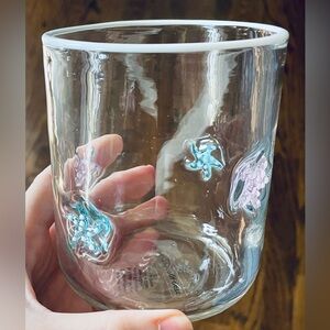 Anthropologie NIB/NWT Icon Juice Glass Starfish